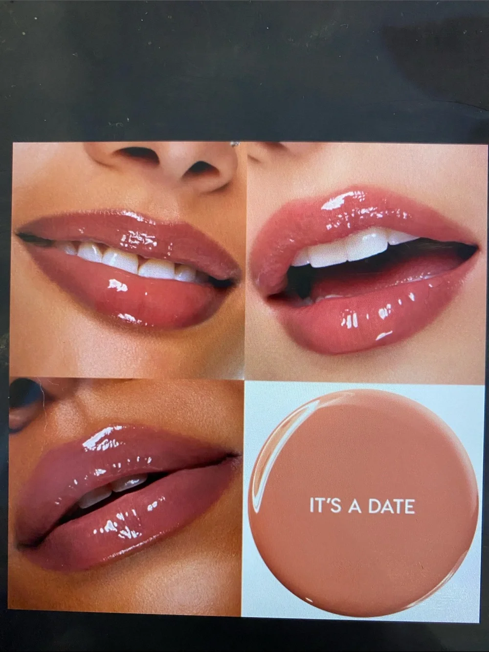 Plumbing Glossy Lip Oil in Its a Date New In Box Not Returnable